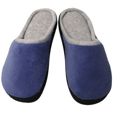 Details about  / Isotoner Women Memory Foam Faux Fur Slip-On Slippers Size 9.5-10 XL